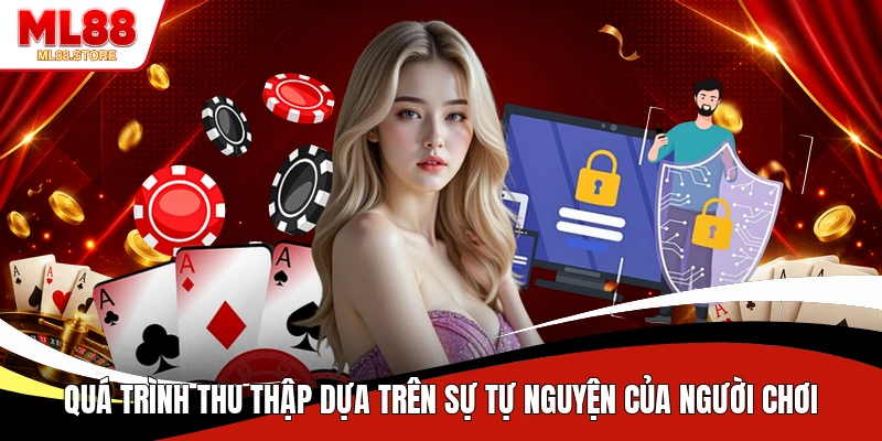 Quá trình thu thập dựa trên sự tự nguyện của người chơi